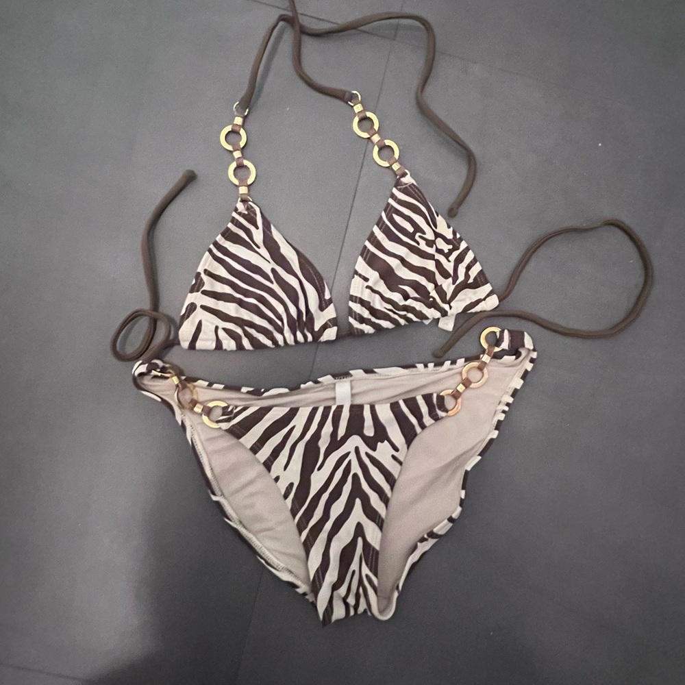 Vix zebra bikini size small